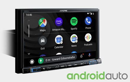 Works with Android Auto - X803DC-U