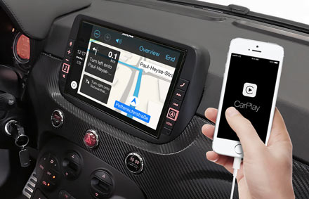 Online Navigation with Apple CarPlay - X903DC-F